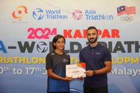 Durvisha pawar world Triathlon championship