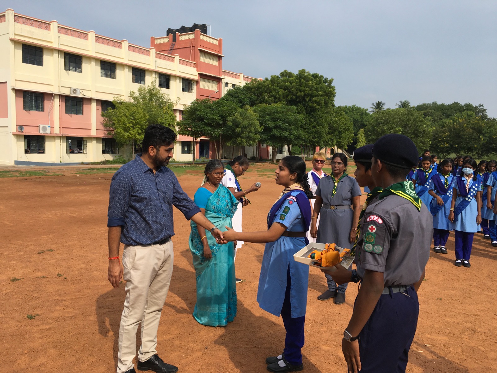 welcome of Principal