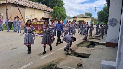 Swacchata pakhwada KV No.2 Imphal