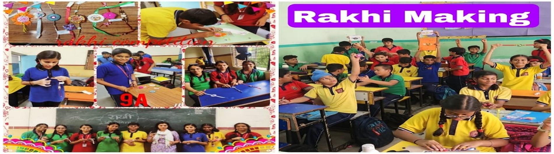 Rakhi Making CCA Activity