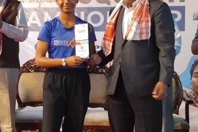 Anya Sood winner of Squash Championship
