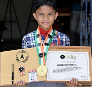 aster Riaan Devendra Chavan, Class III A K V No 1 Dehuroad