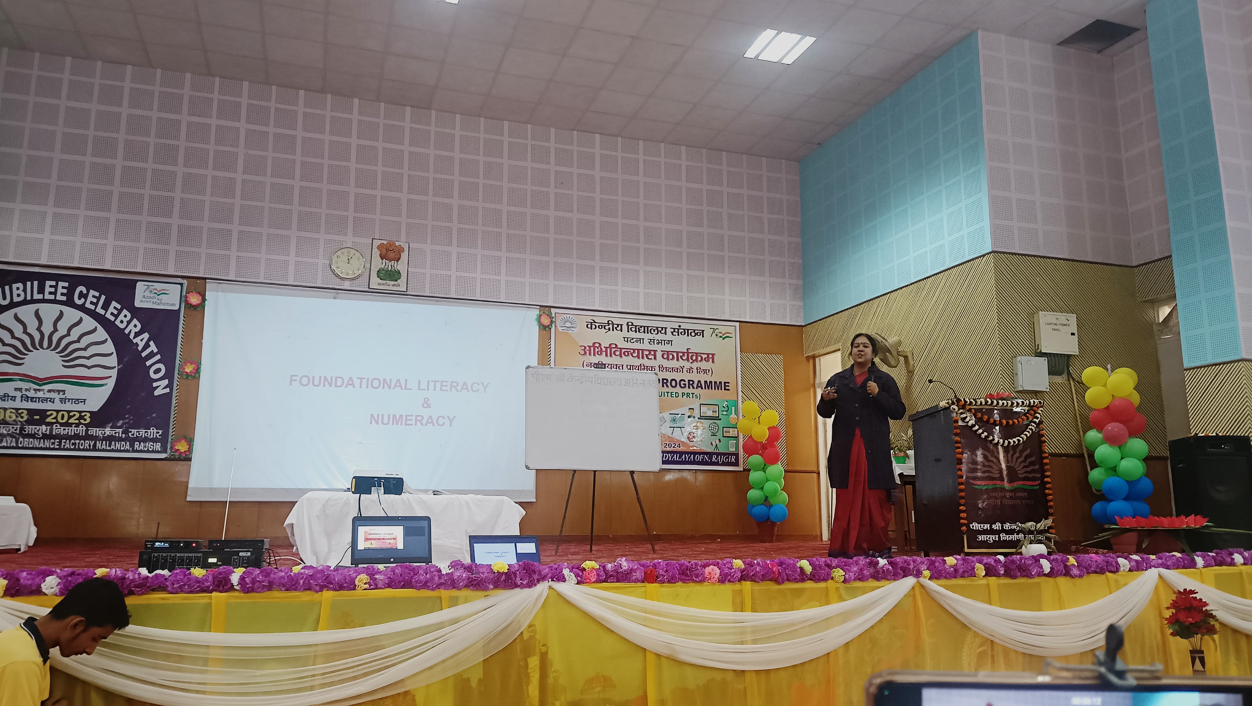 A glimpse of Orientation programme of newly recruited PRTs at KV OF Nalanda