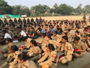 केन्द्रीय विद्यालय कंकड़बाग में एनसीसी गतिविधियाँ