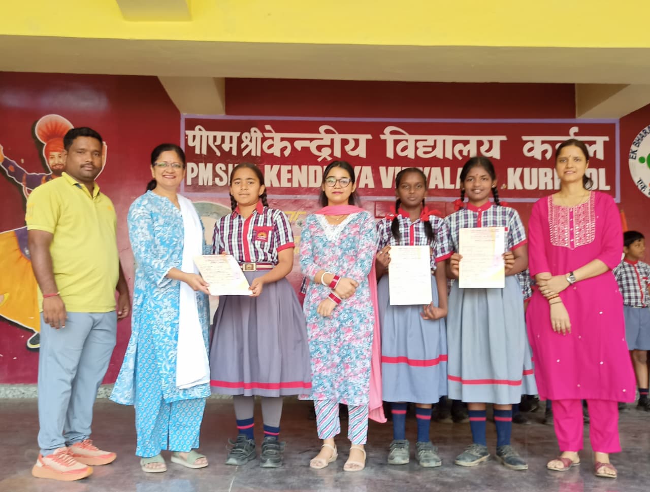 पीएमश्री केवी कर्नूल के 55वें केवीएस क्षेत्रीय खेलकूद प्रतियोगिता 2026 के विजेता।