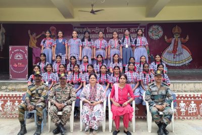 Girls NCC Wing Group Photo