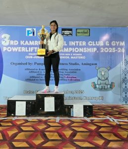 AARTI PHULAY POWER LIFTING GOLD MEDALIST
