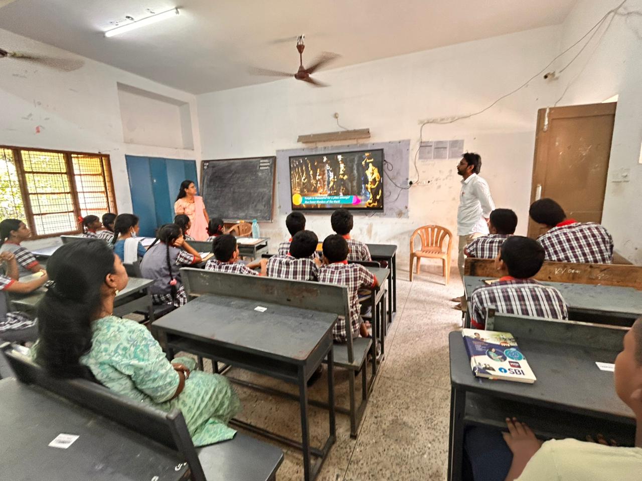 Bharatiya Bhasha Program under Summer Camp at KV ONGC RAJAHMUNDRY, AP