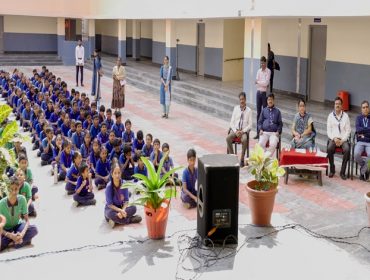 academic panel inspection members in assembly