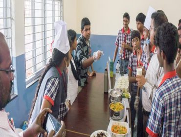 food fest by class X on ocassion of childrens day