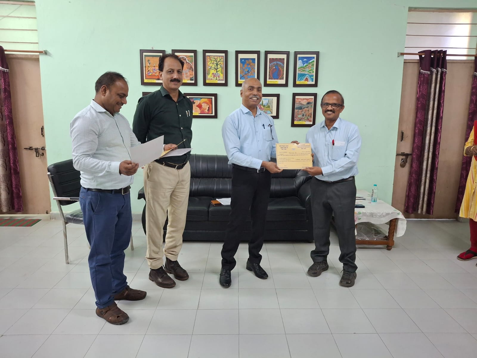 ASSISTANT COMMISSIONER SIR VISIT