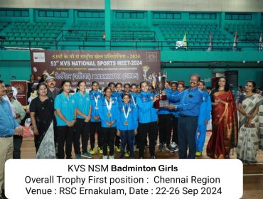53RD KVS NSM BADMINTON GIRLS