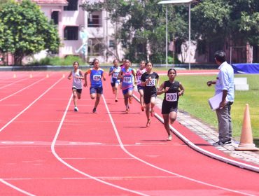 53rd KVS NSM Athletics(Girls)24-25 U-14 400M at LNCPE, Trivandrum, hosted by PM Shri KV Pattom