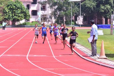 53rd KVS NSM Athletics(Girls)24-25 U-14 400M at LNCPE, Trivandrum, hosted by PM Shri KV Pattom