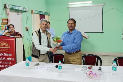 Visit of Sh Y Arun Kumar