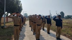 NCC at KV Malanjkhand