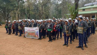 कान्हा नेशनल पार्क मुक्की में अनुभूति कार्यक्रम