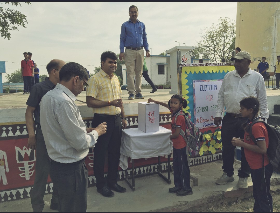 Voting for election of school captian