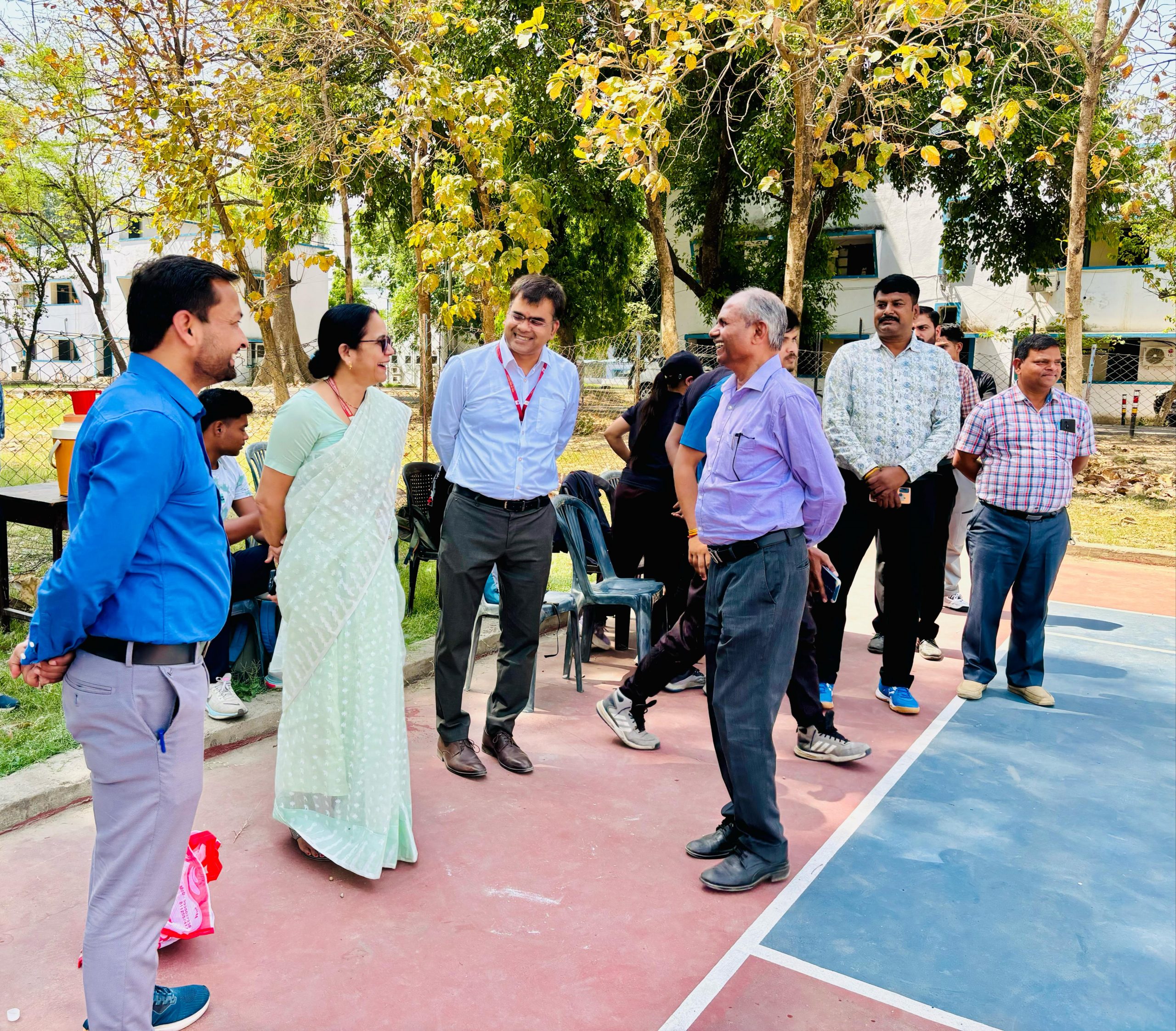 A visit of AC KVS RO Varanasi in Regional sports meet