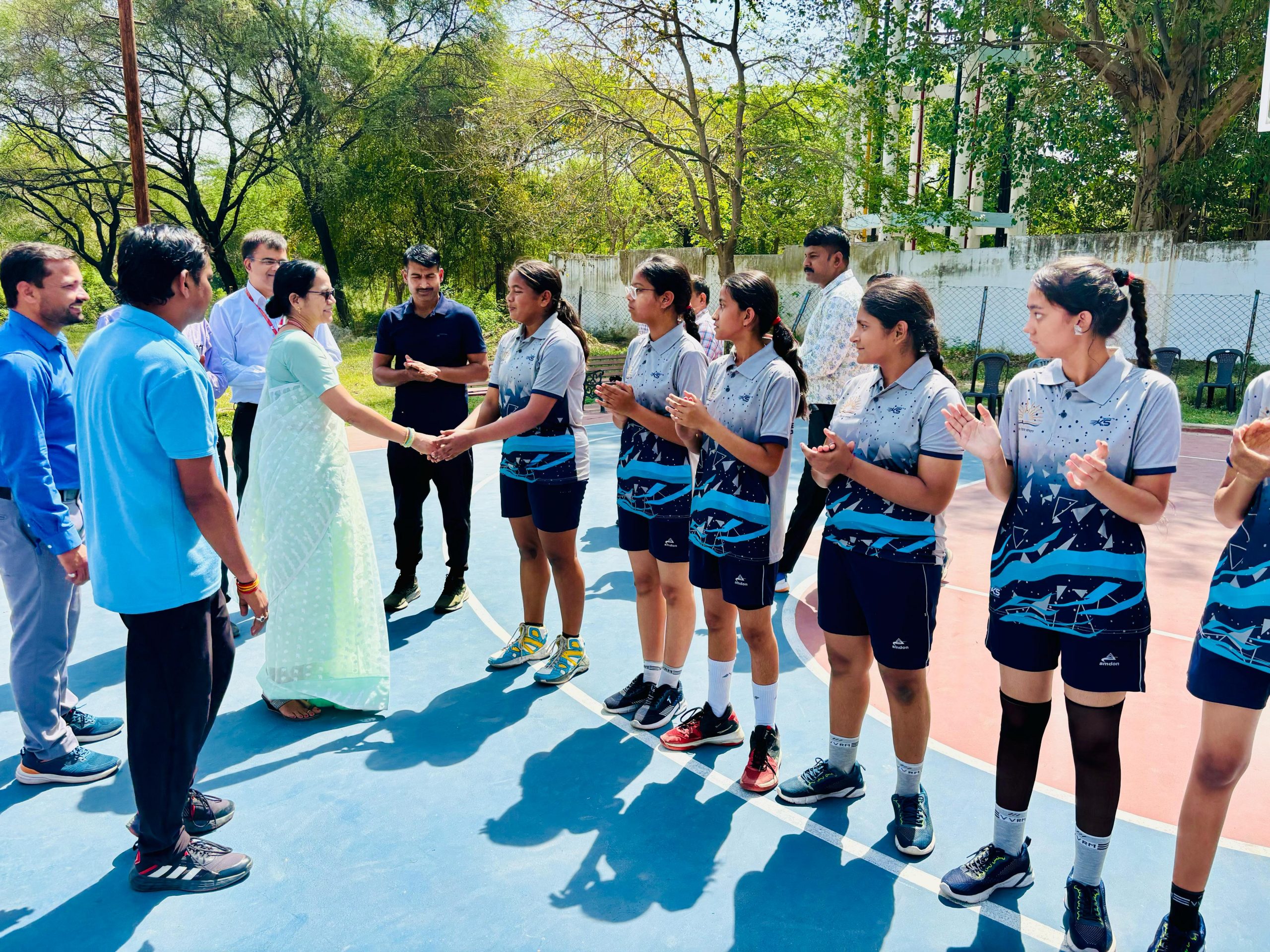 A visit of AC KVS RO Varanasi in Regional sports meet