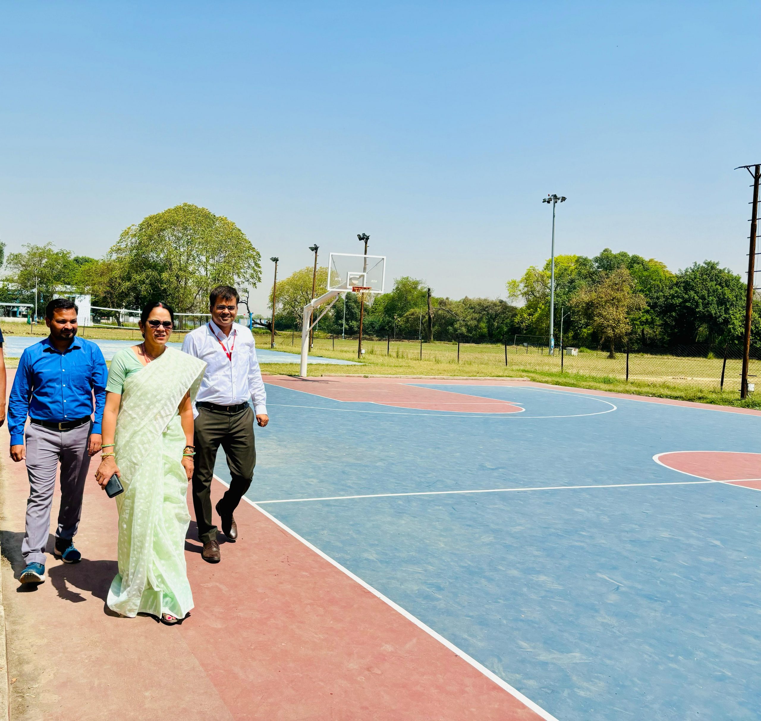 A visit of AC KVS RO Varanasi in Regional sports meet