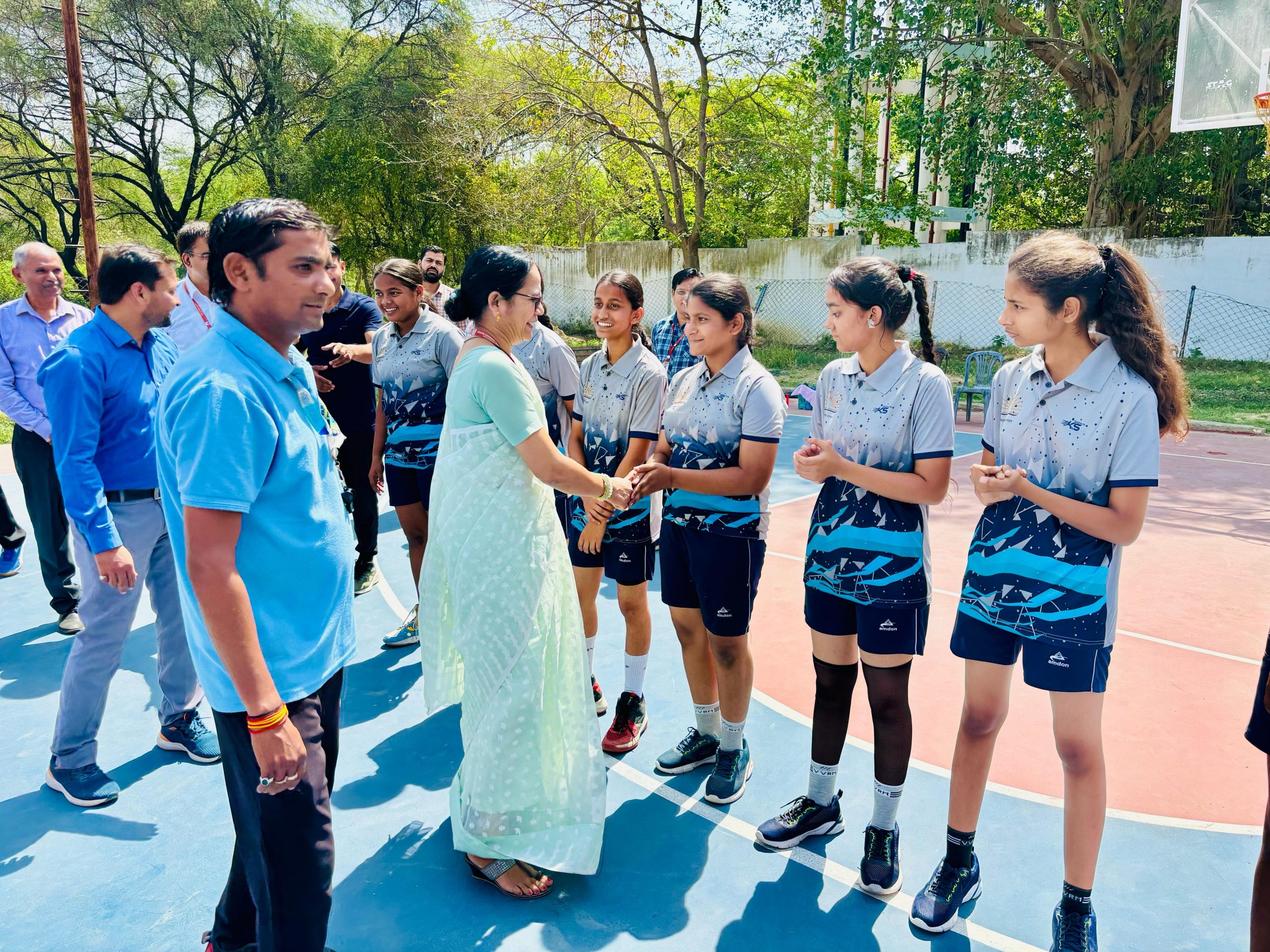 A visit of AC KVS RO Varanasi in Regional sports meet
