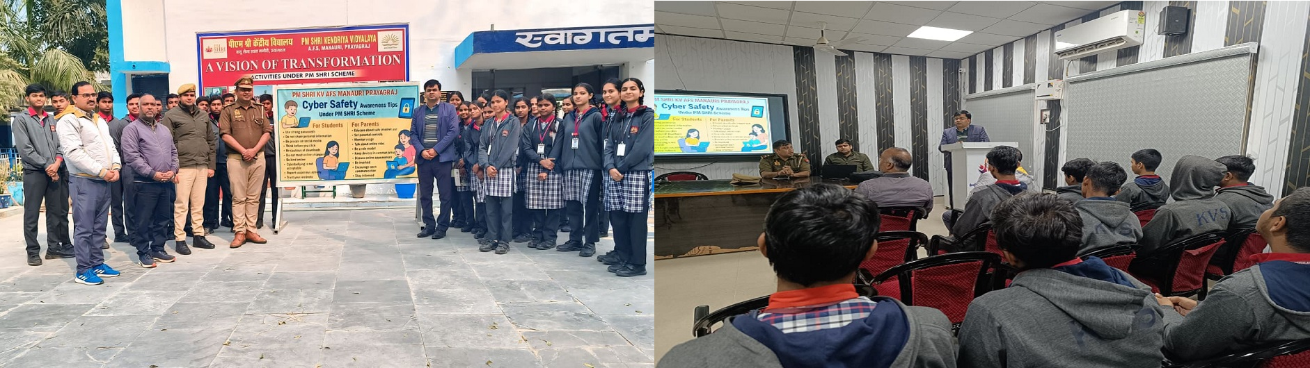 Cyber Safety Awareness Program Under PM SHRI Scheme