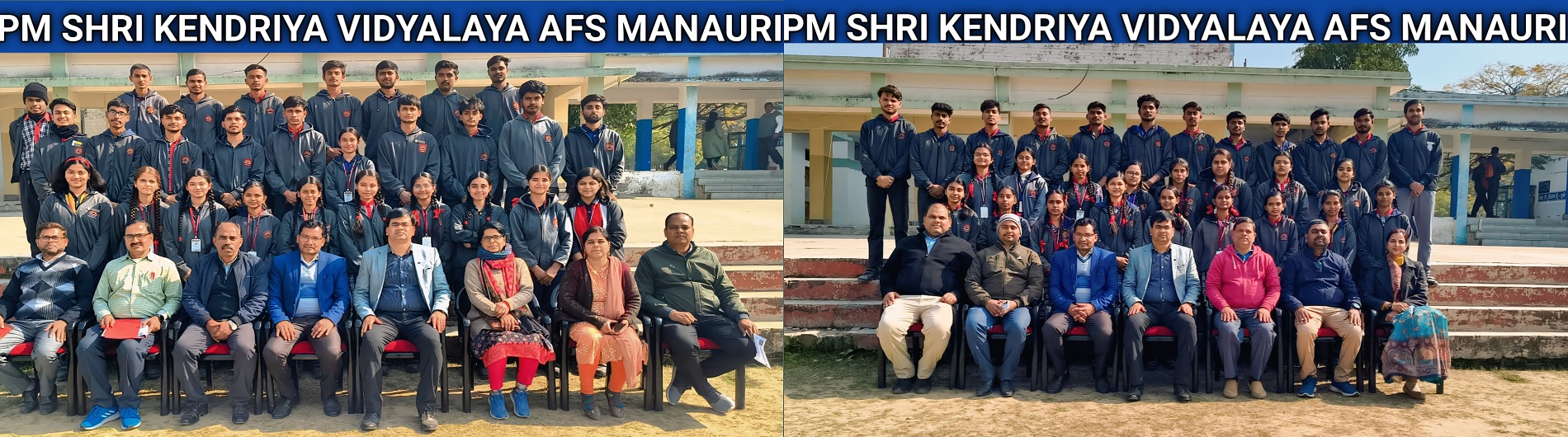 सत्र 2025-26 में कक्षा 12वीं के विद्यार्थी विद्यालय प्राचार्य,उप प्राचार्य एवं विषय अध्यापकों के साथ