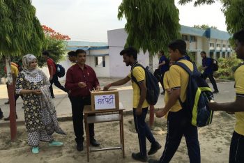 Voting for election of school captian