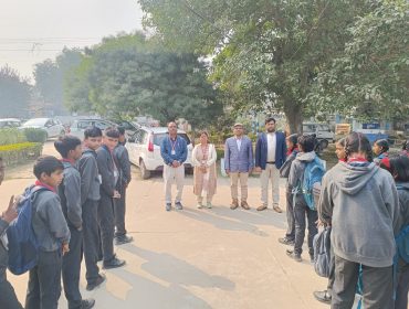 एआई/एमएल पर नाइलिट प्रशिक्षण के तहत कक्षा आठ के छात्रों के लिए आईआईआईटी झालवा का एक्सपोजर दौरा