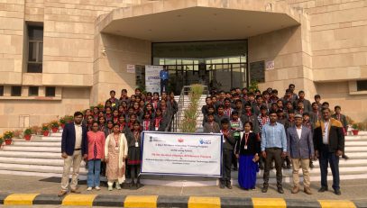 एआई/एमएल पर नाइलिट प्रशिक्षण के तहत कक्षा आठ के छात्रों के लिए आईआईआईटी झालवा का एक्सपोजर दौरा