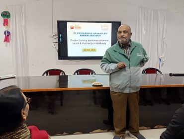 Workshop on Teachers Mental Health and Wellness Under PM SHRI Scheme