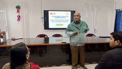 Workshop on Teachers Mental Health and Wellness Under PM SHRI Scheme