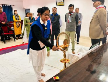 स्काउट एवं गाइड के तहत चिंतन दिवस मनाया गया