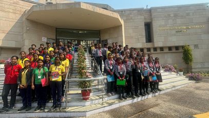 कक्षा आठ के बैच-4 के विद्यार्थियों का आईआईआईटी झालवा का भ्रमण