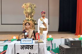 Participation in Youth parliament 2025-26 at KV PDDU Nagar