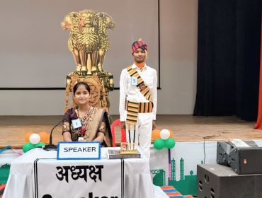 Participation in Youth parliament 2025-26 at KV PDDU Nagar