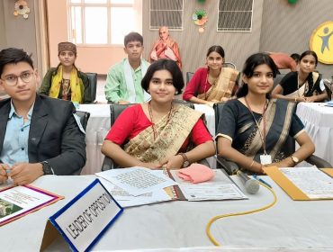 Participation in Youth parliament 2025-26 at KV PDDU Nagar