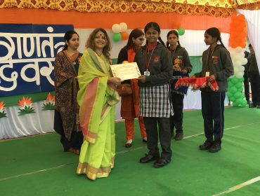 विद्यालय में 77वें गणतंत्र दिवस समारोह का आयोजन