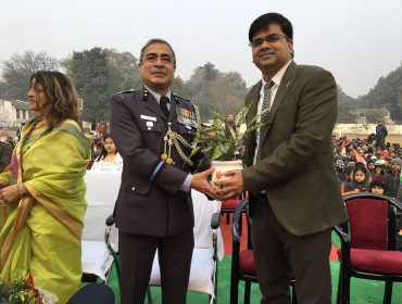 विद्यालय में 77वें गणतंत्र दिवस समारोह का आयोजन