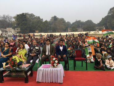 विद्यालय में 77वें गणतंत्र दिवस समारोह का आयोजन