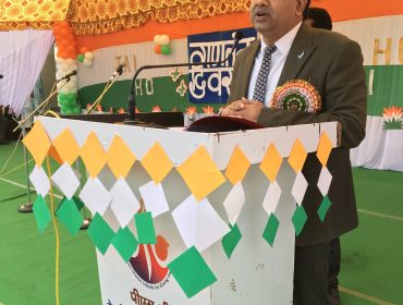 विद्यालय में 77वें गणतंत्र दिवस समारोह का आयोजन