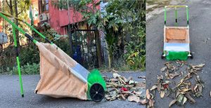 Manually Operated Tree Leaves Cleaner