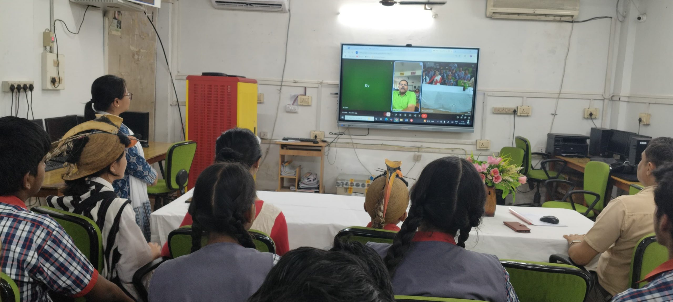 KV NERIST VC ON EBSB