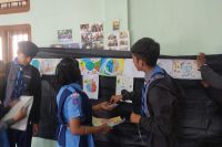 Environment awareness painting exhibit at KV NERIST on World Thining Day (22.02.24)