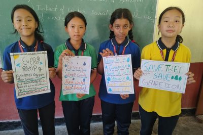Green School Drive Day Slogan & Poster Making (2)