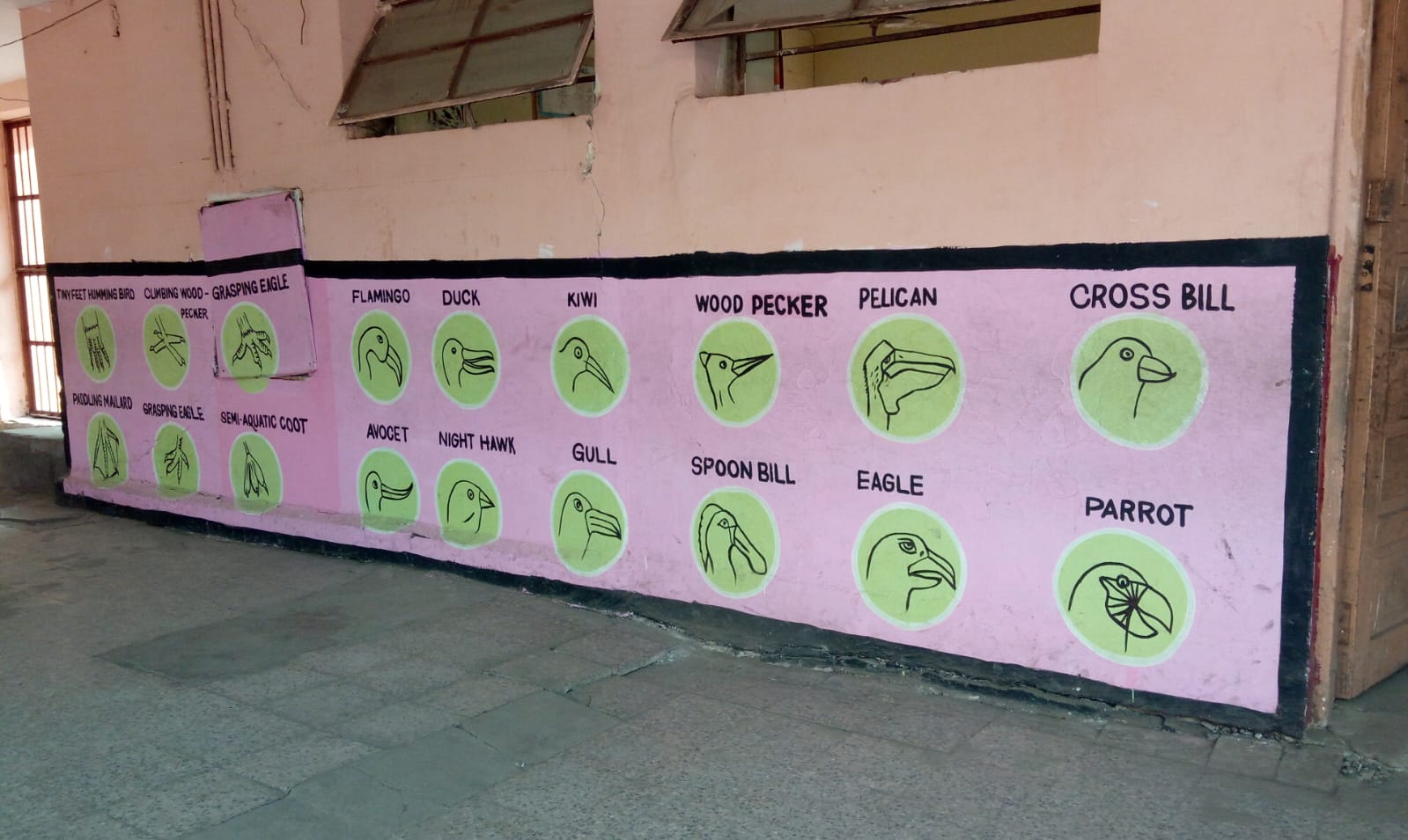 शिक्षण सहायक के रूप में इमारतें