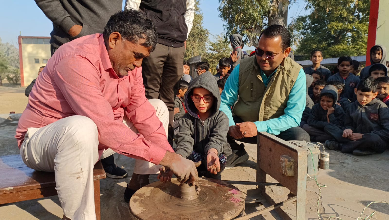 मटका बनाने की कार्यशाला