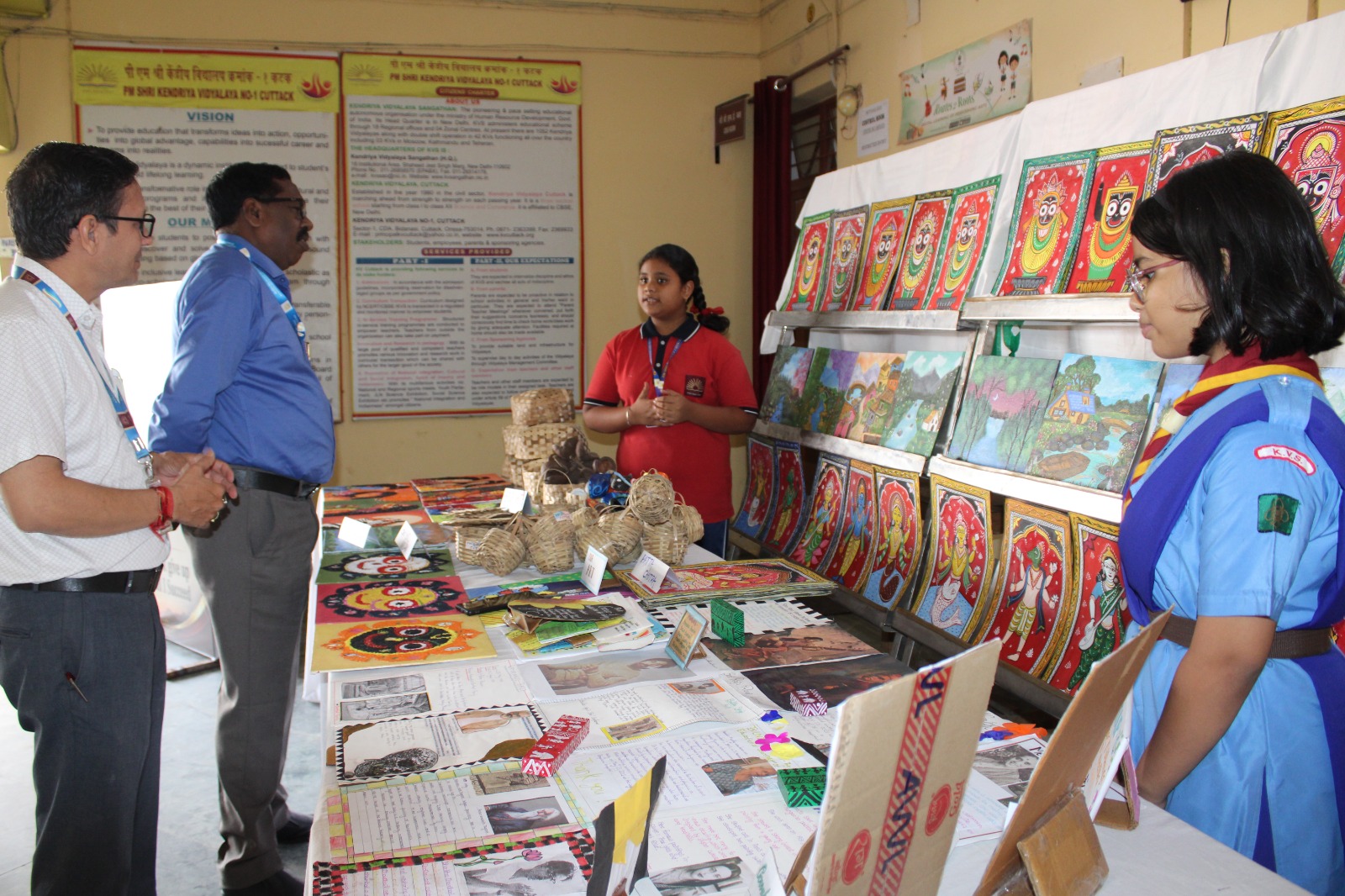 exhibition by students