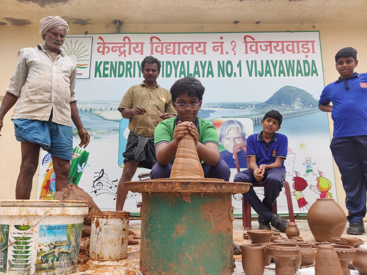 learning pottery